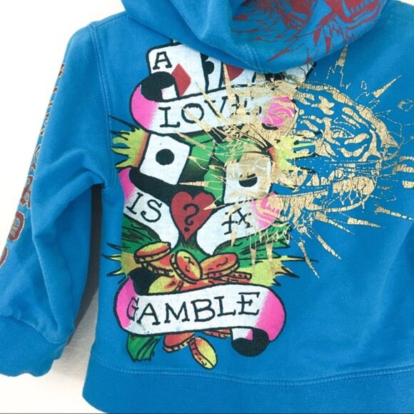 Ed Hardy Baby Tiger Hoodie - Picture 2 of 6